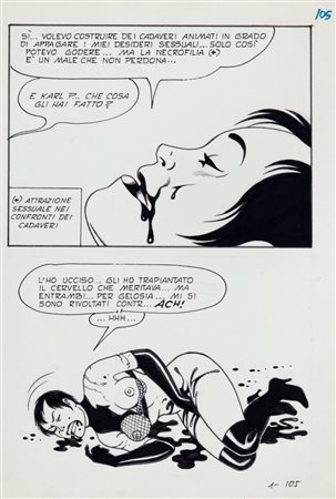 Magnus (Roberto Raviola) - Necron - La fabbricante di mostri, 1981