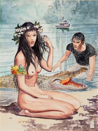 Milo Manara - HP & Giuseppe Bergman: La Route de Macondo, 2005