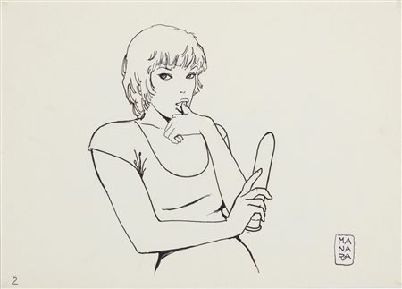 Milo Manara - Web Girls - Wendy's New Toy, 1999