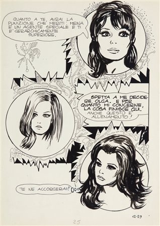 Milo Manara - Genius - Mitra Girl, 1970