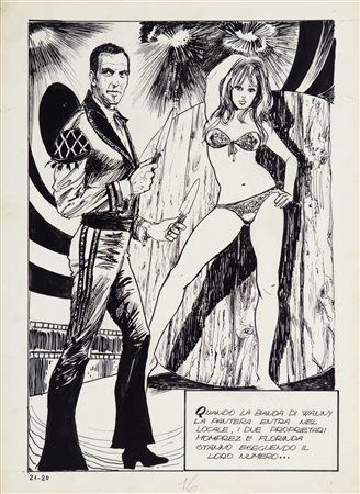 Milo Manara - Genius - Un bacio, poi la morte, 1970