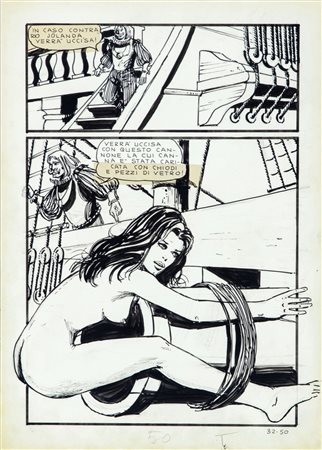 Milo Manara - Jolanda de Almaviva - Fratelli della Filibusta, 1971