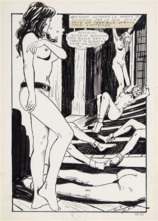 Milo Manara - Jolanda de Almaviva - Senza paura, 1972