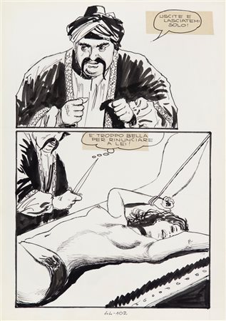 Milo Manara - Jolanda de Almaviva - La perfida creola, 1972