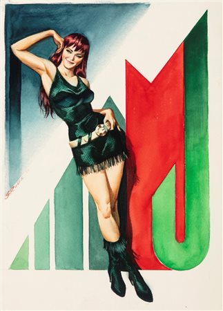 Steve Rude - Mary Jane Watson, 2011