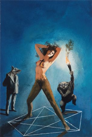 Karel Thole (Bussum 1914 - Cannobio 2000)  - I Notturni - Il vascello fantasma, 1973