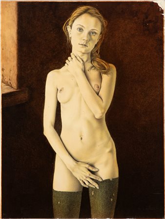 Piero Ventura - Ritratto di una strega, 1991