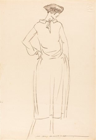 Marcello Dudovich (Trieste 1878 - Milano 1962)  - La Rinascente - Modello primaverile, 1919