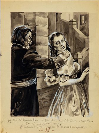 Aurelio Galleppini - La maschera di ferro, 1948