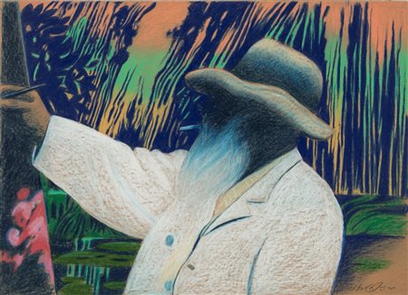 Milton Glaser - Imaginary life of Claude Monet, 1992