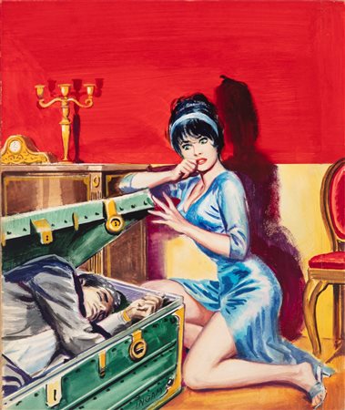 INGAM (Enzo Magni) - I nemici del crimine - Cadavere a domicilio, 1965