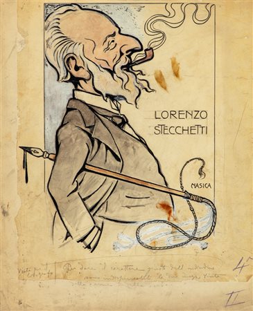 Nasica (Augusto Majani) - Lorenzo Stecchetti, early 1900s