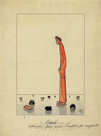 Giuseppe Scalarini - Divina Commedia: Inferno, 1903