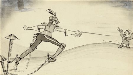 Giuseppe Sidoli - Guglielmo di Prussia trattenuto da Russia e Inghilterra, 10s