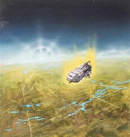 Franco Storchi - Le linee di Nazca, 1980