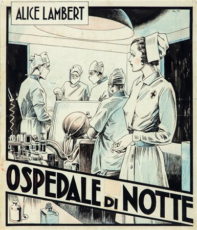 Giove Toppi - Ospedale di notte, 40s