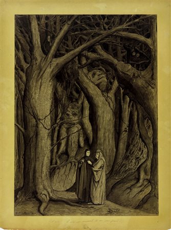 Manfredo Manfredini - Divina Commedia - Inferno, Canto  13, 1907