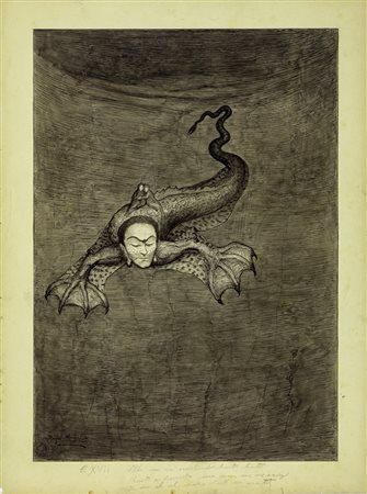 Manfredo Manfredini - Divina Commedia - Inferno, Canto  17, 1907