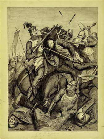 Manfredo Manfredini - Divina Commedia - Purgatorio, Canto  3, 1907