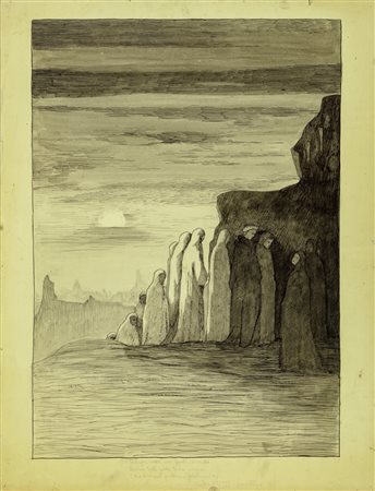Manfredo Manfredini - Divina Commedia - Purgatorio, Canto  18, 1907