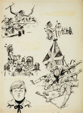 Hugo Pratt - Ticonderoga, 1959