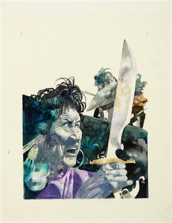 Sergio Toppi - Guerrieri, 1996