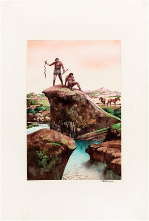 Sergio Toppi - La valle dei cavalli, 1989