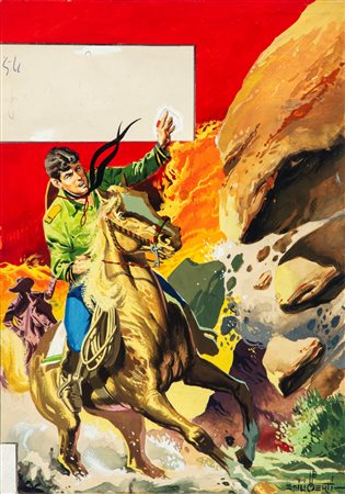 Emilio Uberti - Capitan Miki e gli scorridori del West, 1956