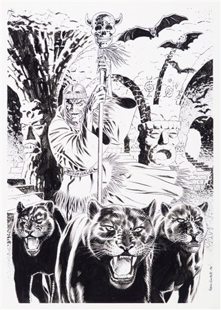 Fabio Civitelli - Tex - Zhenda la strega, 1994