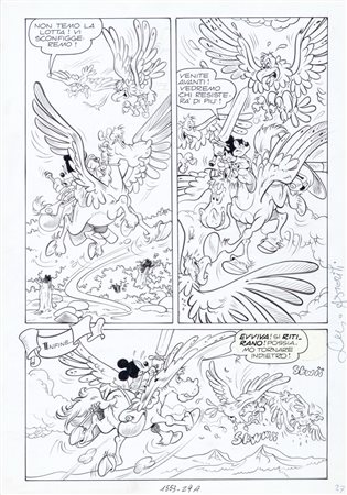 Sergio Asteriti - Topolino e il sigillo di re Artù, 1985