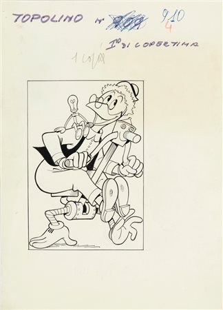 Giovan Battista Carpi - Topolino n. 910, 1973