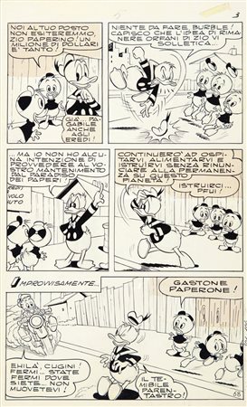 Pier Lorenzo De Vita - Paperino cosmonauta, 1961