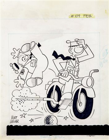 Mort Walker - Beetle Bailey, 1975