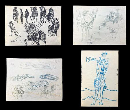 Antonio Vangelli, Quattro disegni