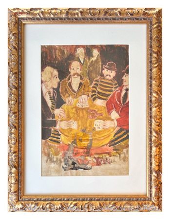 Carlo Roselli, Partita di carte