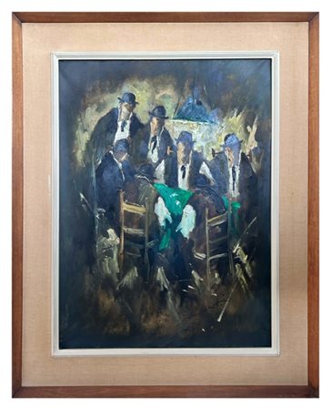 Cesarino Monti, Figure al tavolo da gioco