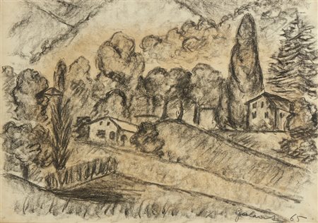 GALANTE NICOLA (1883 - 1969) - CASE NELLA VALLE .