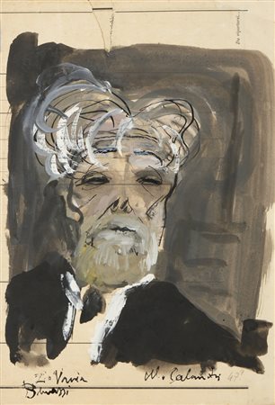 CALANDRI MARIO (1914 - 1993) - ZIO VANIA BLUNASSI (1947).