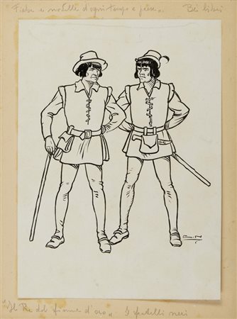 NICCO CARLO (1883 - 1973) - IL RE DEL FIUME D'ORO.