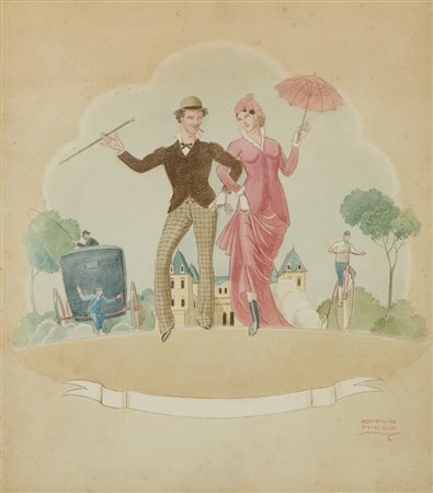 NICCO CARLO (1883 - 1973) - SENZA TITOLO .