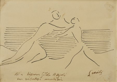 GUIDI VIRGILIO (1891 - 1984) - INCONTRO.