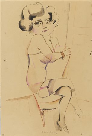 MANFREDI ALBERTO (1930 - 2001) - SENZA TITOLO .