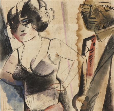 MANFREDI ALBERTO (1930 - 2001) - SENZA TITOLO.