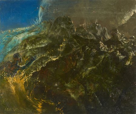 GILARDI (ABACUC) SILAVNO (1933 - 2021) - PAESAGGIO DELL'ALTROVE.