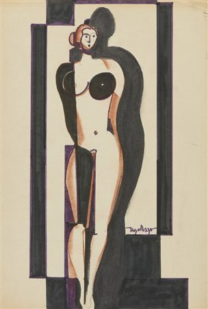 POZZO UGO (1900 - 1981) - SENZA TITOLO .