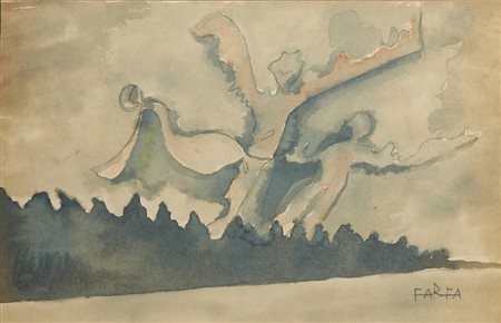 FARFA (VITTORIO OSVALDO TOMMASINI)  (1881 - 1964) - SENZA TITOLO.