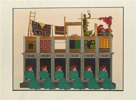 CRIDA PIERO (n. 1949) - LA CASA DELL'ATTESA.