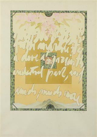 CRIDA PIERO (n. 1949) - SENZA TITOLO.