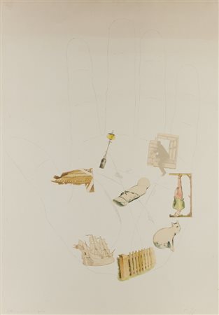 FAGGIANO ANTONIO MICHELANGELO  (1946 - 2001) - CITTA' IMPOSSIBILI N.4.