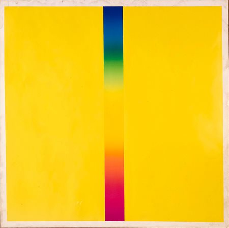 Getulio Alviani, 'Senza Titolo (Giallo)'